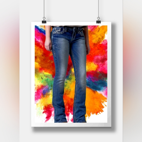 Rock Revival Donna Mid-Rise Boot Stretch Jean - Picture 4 of 11